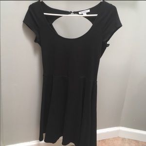American Eagle Black open back dress
